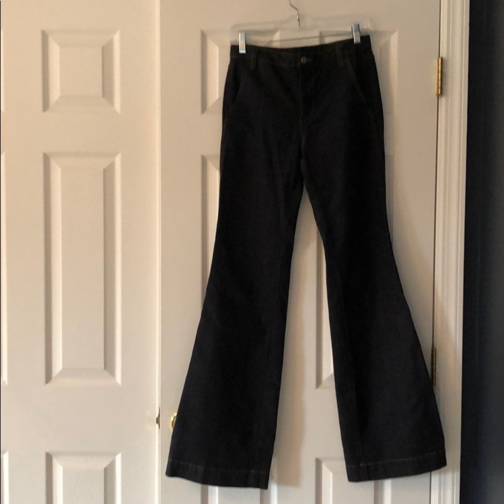 Tory Burch high wasted flare jeans